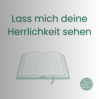 Lass mich deine Herrlichkeit sehen (2. Mose 33, 18 - 34, 8)