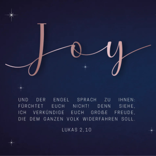 Weihnachtsgottesdienst - Lukas 2,10